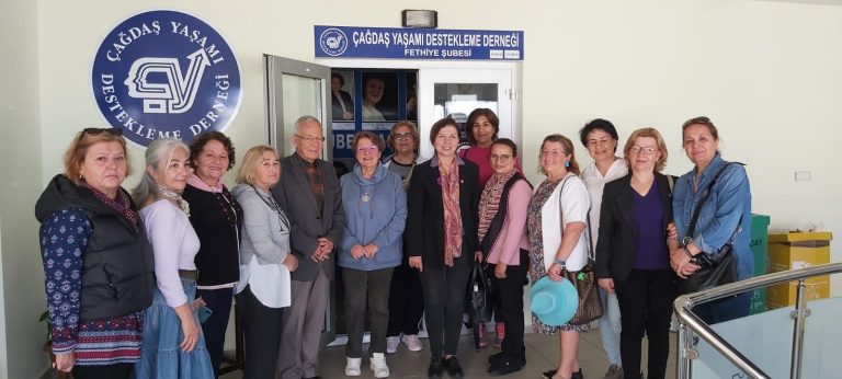 CHP Muğla Milletvekili Aday Adayı Gülümser Yazıcı Oymak’tan Dernek ziyaretleri