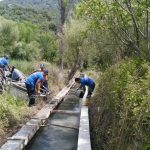 BÜYÜKŞEHİR’DEN SULAMA KANALI TEMİZLİĞİ VE ONARIMI 