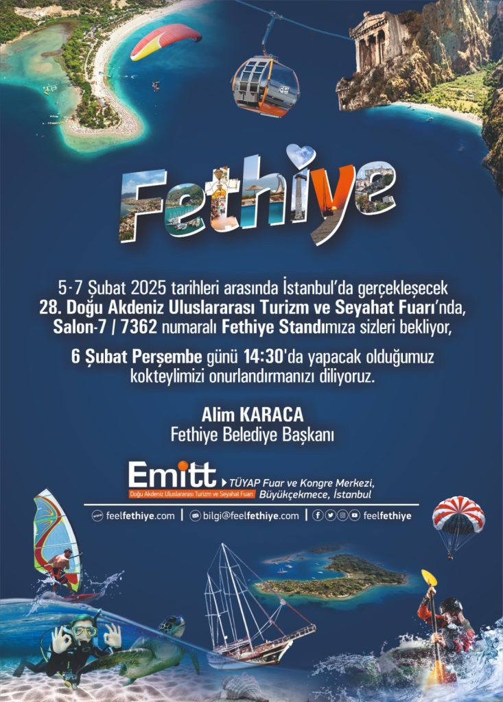 İşte Fethiye EMITT’e Katılıyor Haberi