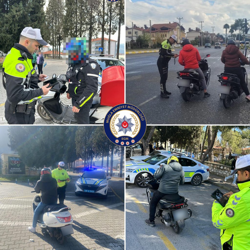 İşte 173 Motosiklet Trafikten Men: Muğla’da Denetimler Sıklaştı Haberi