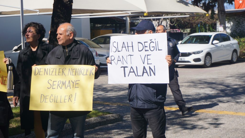 İşte Basın Açıklaması, Karataş Plajı Haberi