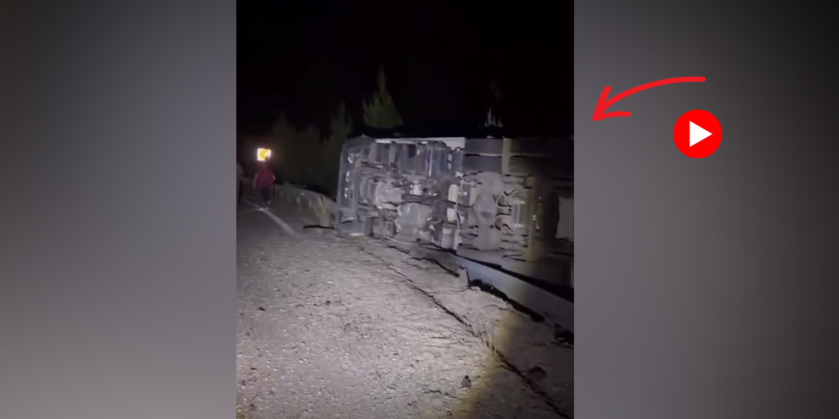 İşte Seydikemer’de Tır Devrildi: 1 Yaralı Haberi
