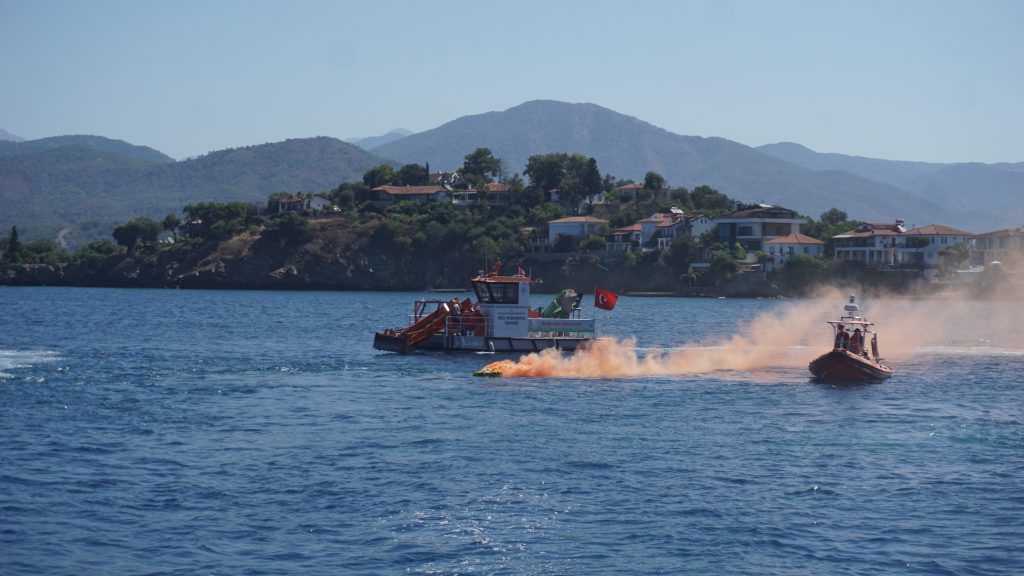 İşte Fethiye’de Deniz Şehitleri Anısına Çelenk Bırakıldı Haberi