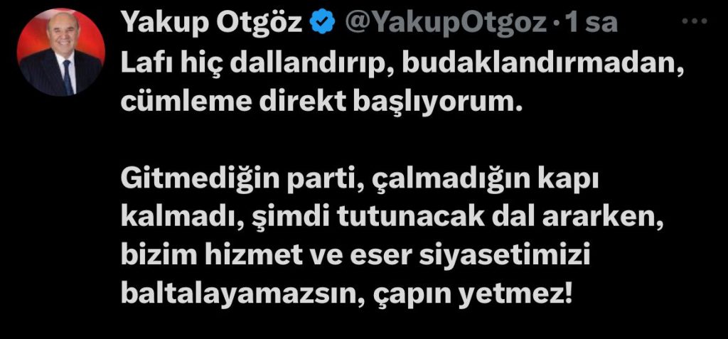 İşte Fethiye’de Siyasi Gerilim Sosyal Medyaya Taşındı Haberi