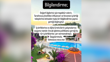 İşte Telmessos Neva Otel Kararı: Influencer İş Birliklerine Kapalıyız Haberi