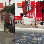 İşte Fethiye’de Trafik Kazası Güvenlik Kamerasına Yansıdı: Araç Trafolara Çarptı Haberi