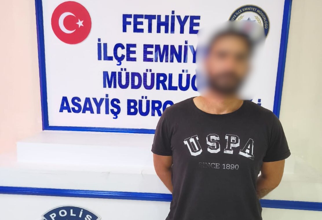 İşte Aranan Zanlı Fethiye'de Yakalandı haberi