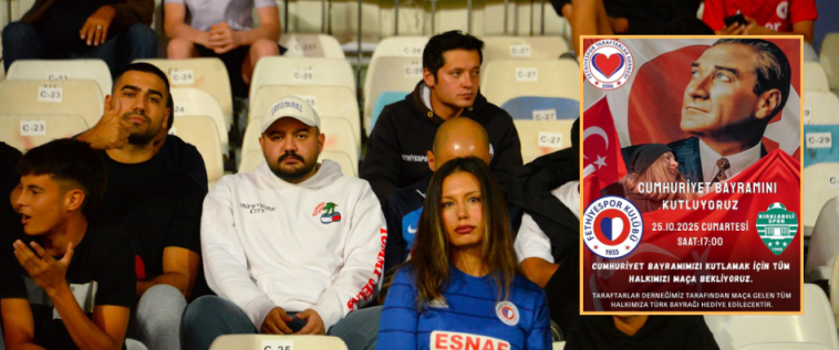 İşte Cumhuriyet Coşkusu Tribünlerde Fethiye’yi Kırmızı-Beyaza Boyayacak! haberi