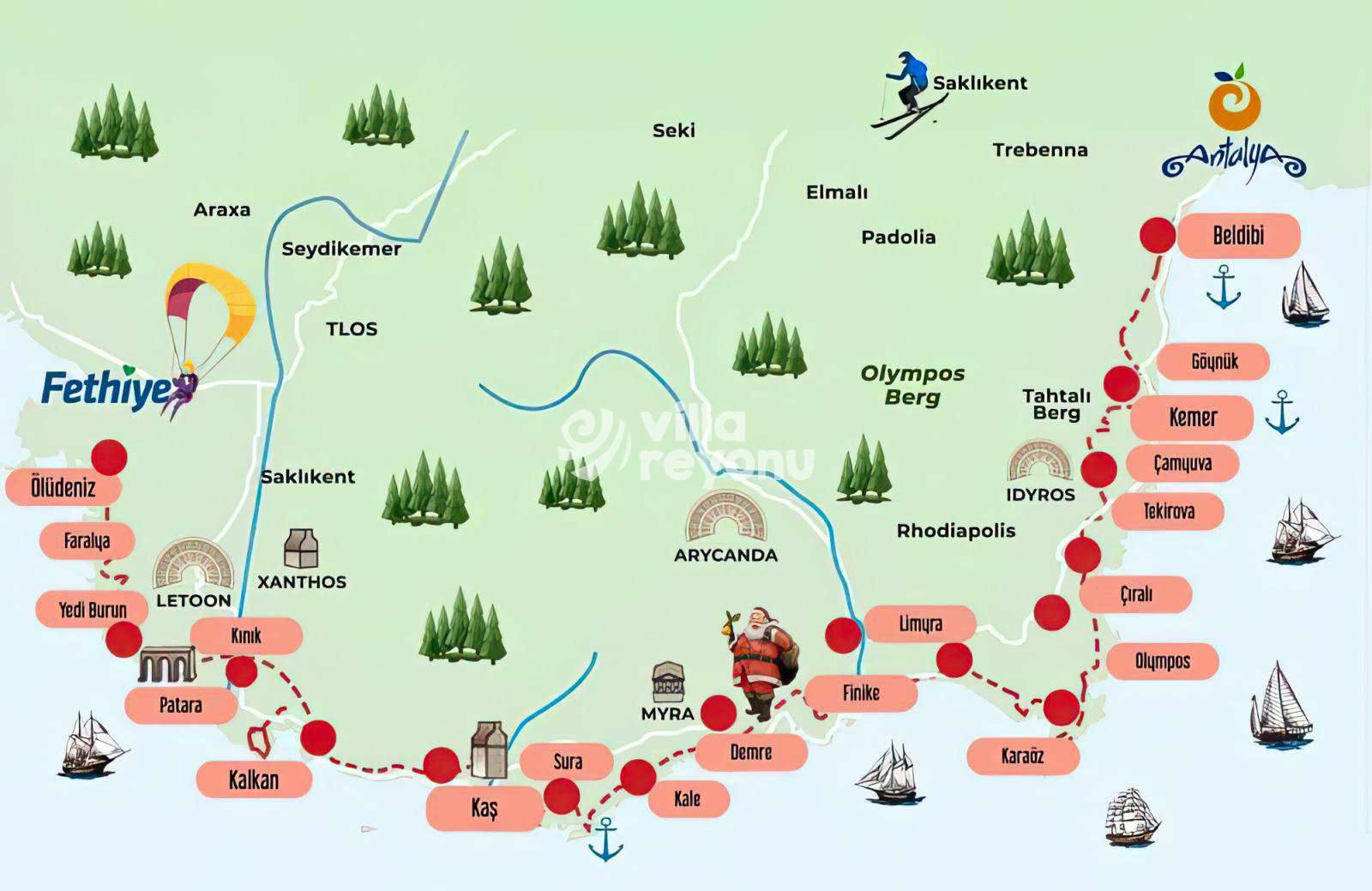 İşte Likya Yolu Dünyanın En İyisi Seçildi haberi