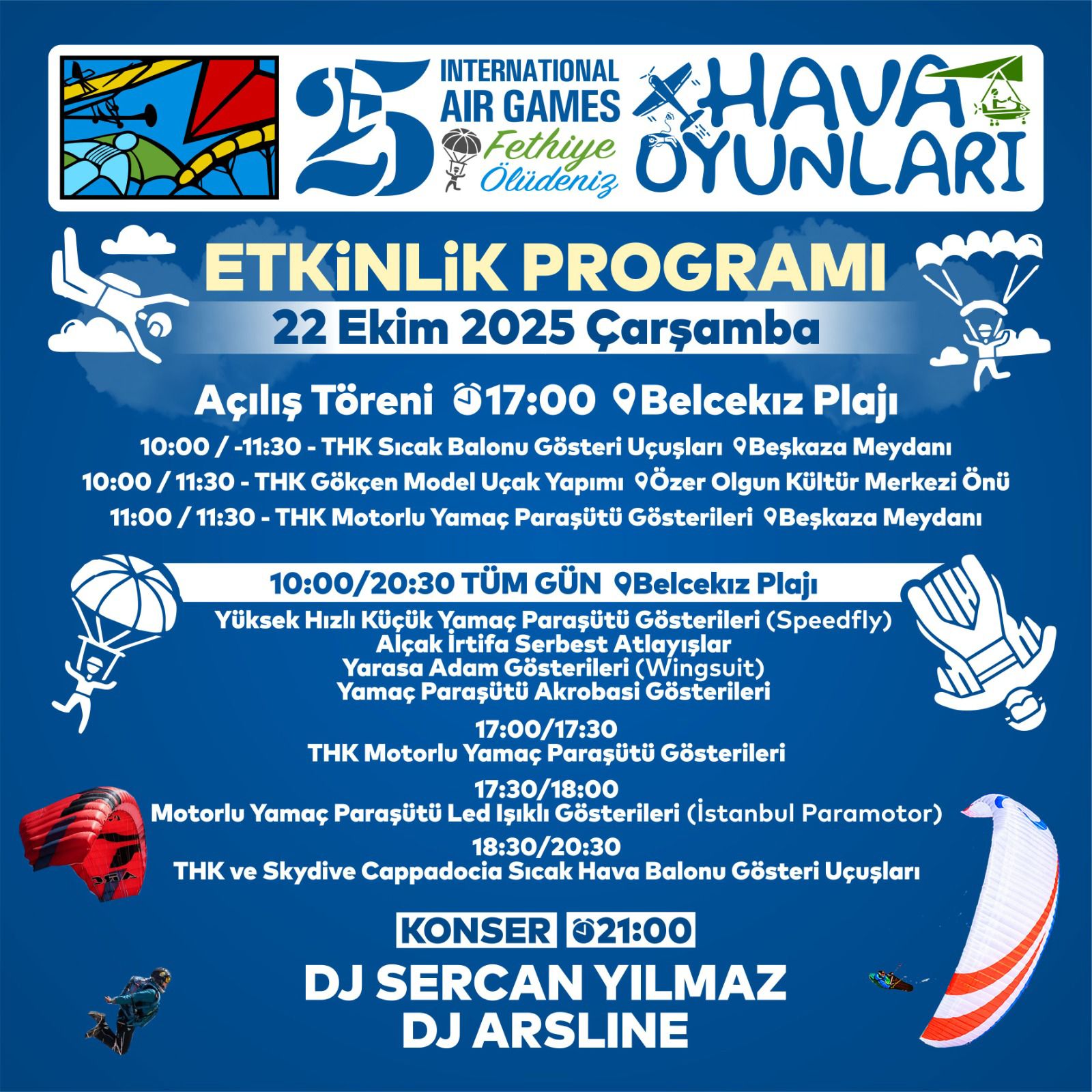 İşte Ölüdeniz Hava Oyunları Başlıyor Gökyüzü Şöleni Nefes Kesecek haberi