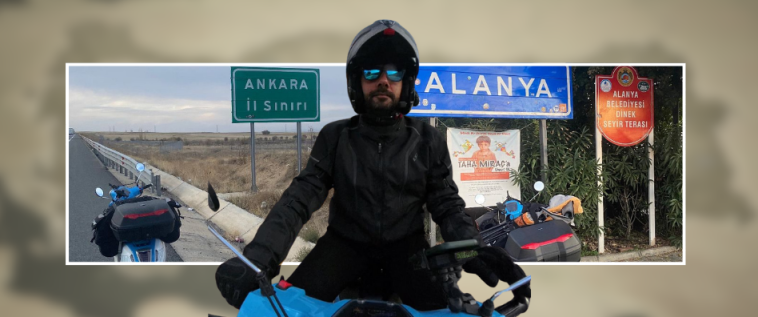 İşte 50 CC Motorla Fethiye’den Adıyaman’a 3 Bin Kilometrelik Yolculuk haberi
