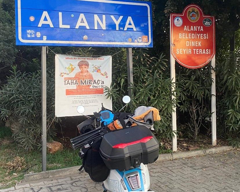 İşte 50 CC Motorla Fethiye’den Adıyaman’a 3 Bin Kilometrelik Yolculuk haberi