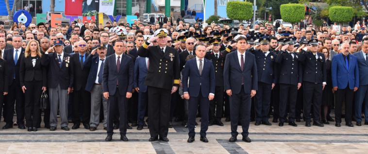 İşte Büyük Önder Mustafa Kemal Atatürk Saygı ve Özlemle Anıldı haberi