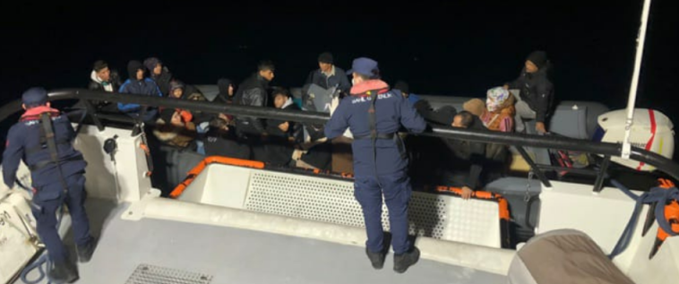 İşte Bodrum Açıklarında 31 Düzensiz Göçmen Kurtarıldı haberi
