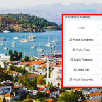 İşte Fethiye’de Hafta Sonu Açık Hava, Yeni Haftada Yağış Geliyor haberi