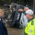 İşte Fethiye’de Kontrolden Çıkan Servis Minibüsü Devrildi! haberi