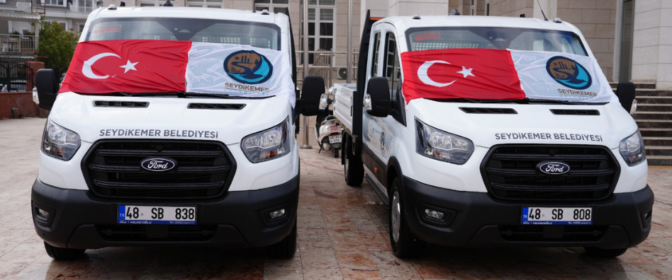 İşte "Seydikemer Belediyesi"ne 2 Yeni Araç Takviyesi haberi