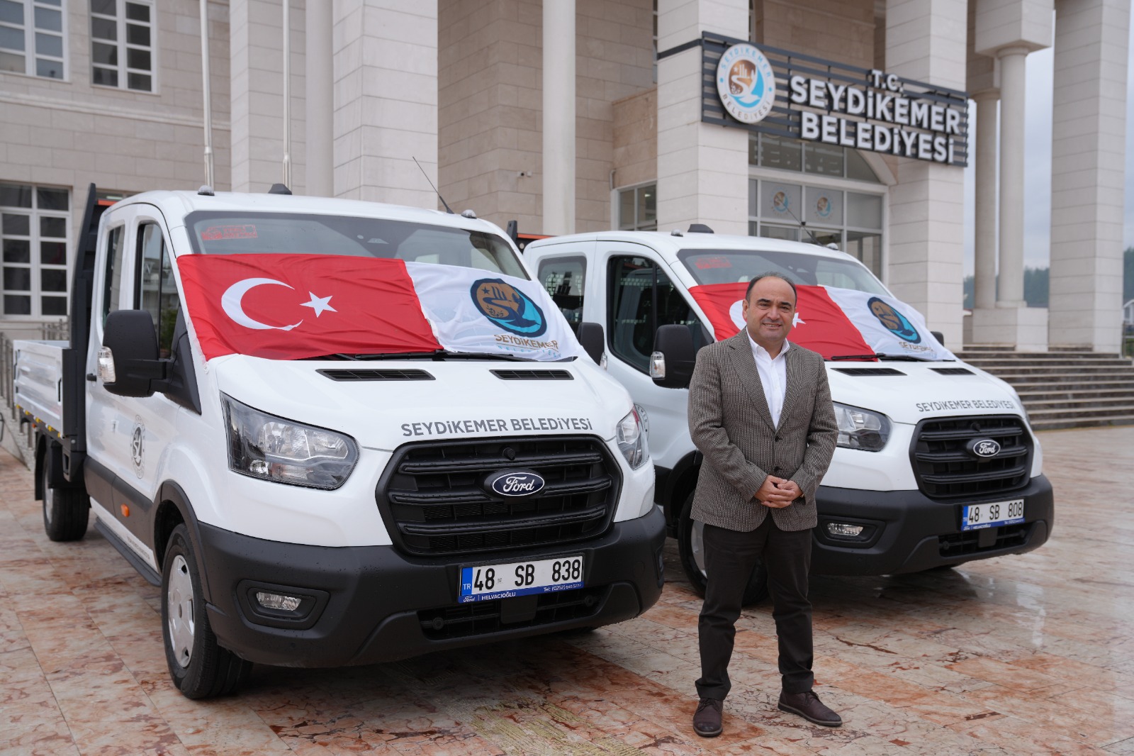 İşte "Seydikemer Belediyesi"ne 2 Yeni Araç Takviyesi haberi