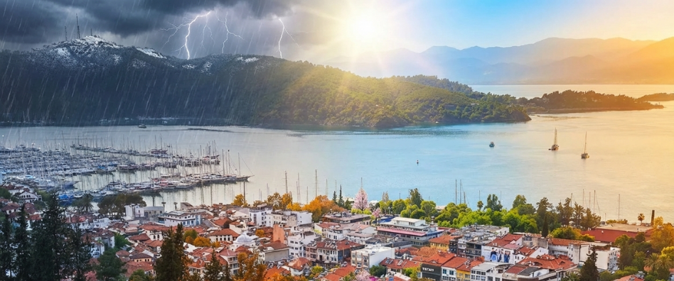 İşte Bu Hafta Fethiye’de Hava Nasıl Olacak? Yağışlı Günler Kapıda haberi