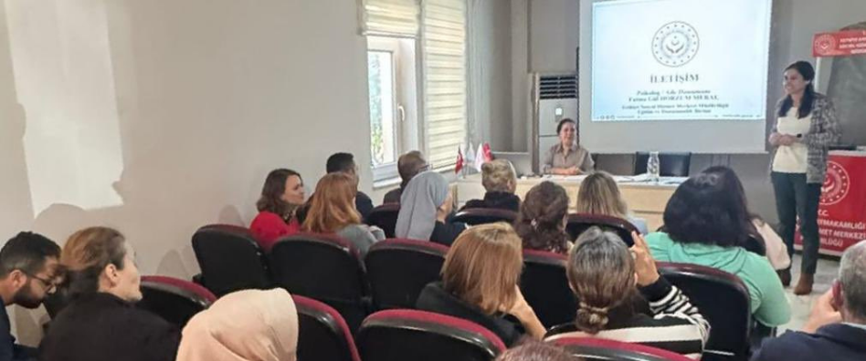 İşte Fethiye Sosyal Hizmet Merkezi Personeline “İletişim Becerileri” Eğitimi haberi