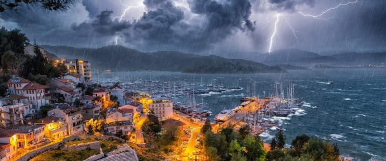 İşte Fethiye’ye Sağanak Alarmı: Kuvvetli Yağış Günlerce Sürecek haberi