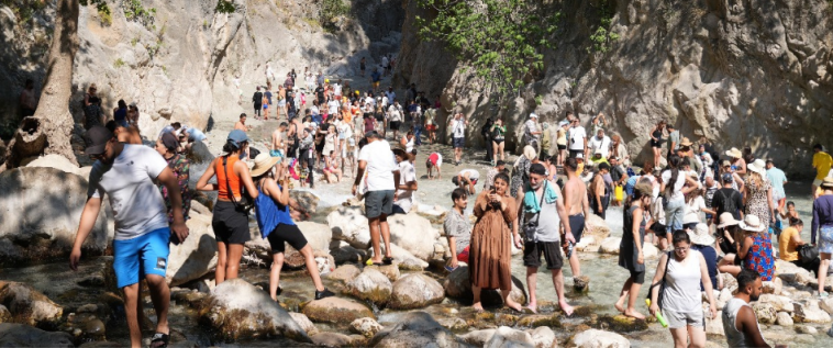 İşte Saklıkent Kanyonu’nda 2026 Turizm Hareketliliği haberi