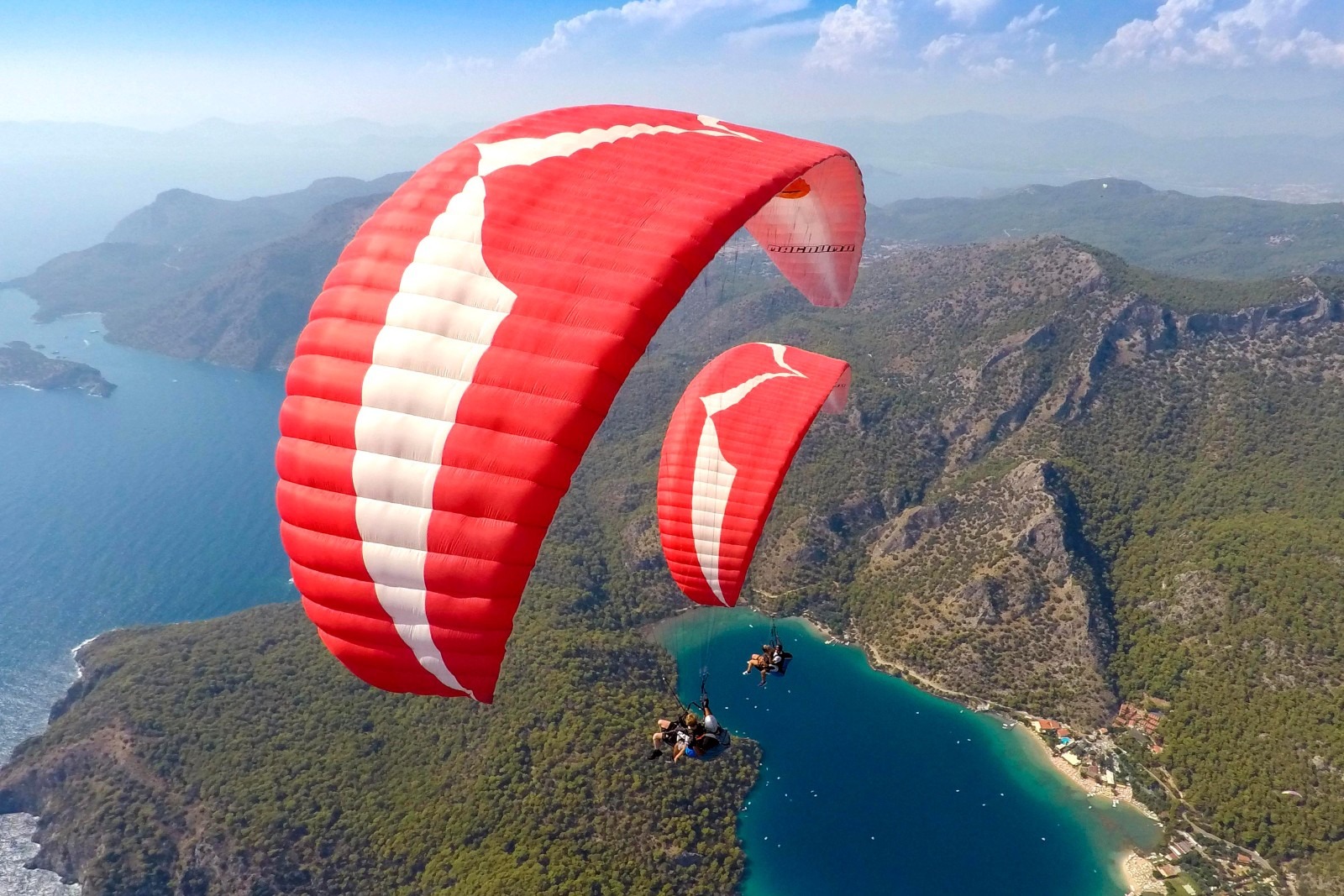 İşte Babadağ Semalarından 29 Bin 926 Çinli Turist Atladı haberi