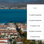 İşte 11 Şubat’ta Fethiye’de Bulutlar Etkili Olacak haberi