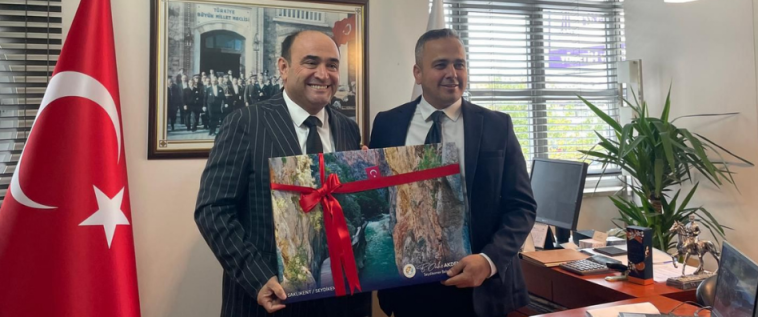 İşte Başkan Akdenizli’den Kamil Mutlu Demirtaş’a Hayırlı Olsun Ziyareti haberi