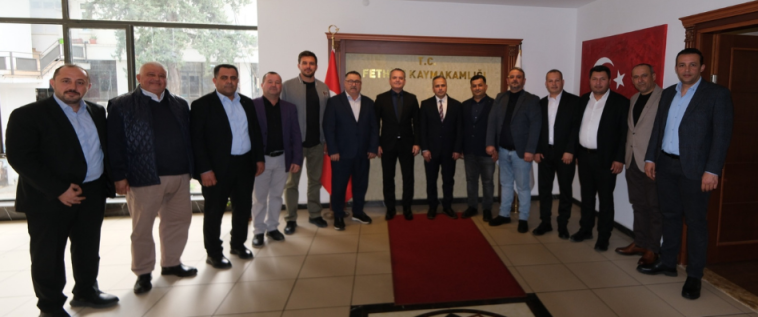 İşte Fethiye Esnaf ve Sanatkarlar Odası’ndan Kaymakam Akkaya’ya Ziyaret haberi