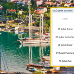İşte Fethiye’de Hafta Sonu Planı Yapanlar Dikkat! Yağışa Yakalanabilirsiniz haberi