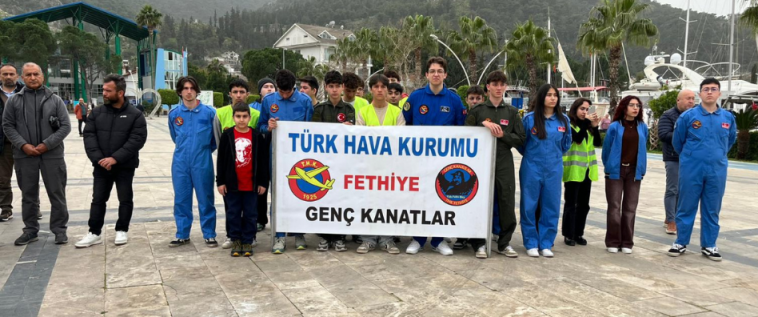 İşte Fethiye’de Türk Hava Kurumu’nun 101. Yıl Dönümü Kutlandı haberi