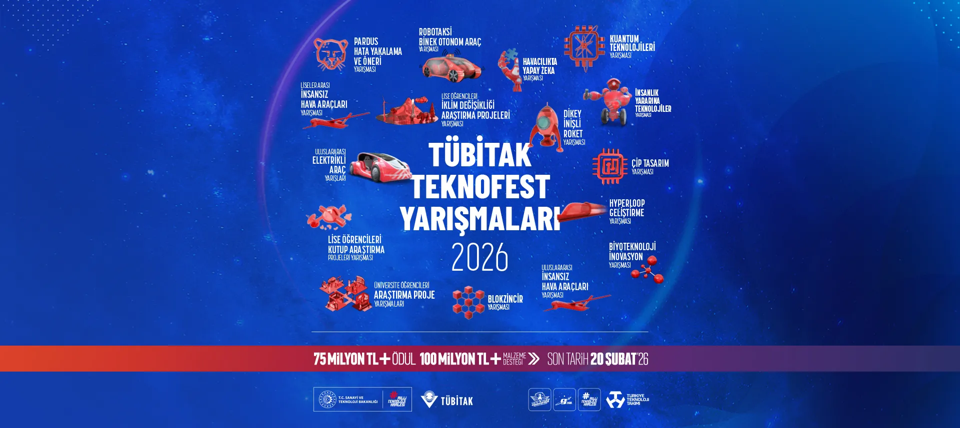 İşte TEKNOFEST Yarışmaları İçin Geri Sayım Başladı haberi