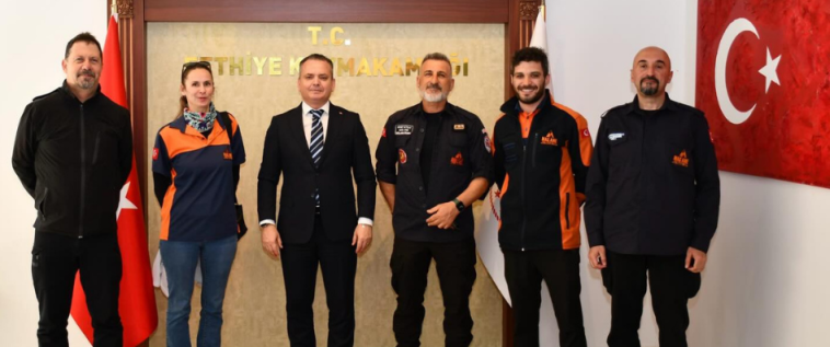 İşte MAG Fethiye Ekibi, Kaymakam Akkaya’yı Ziyaret Etti haberi