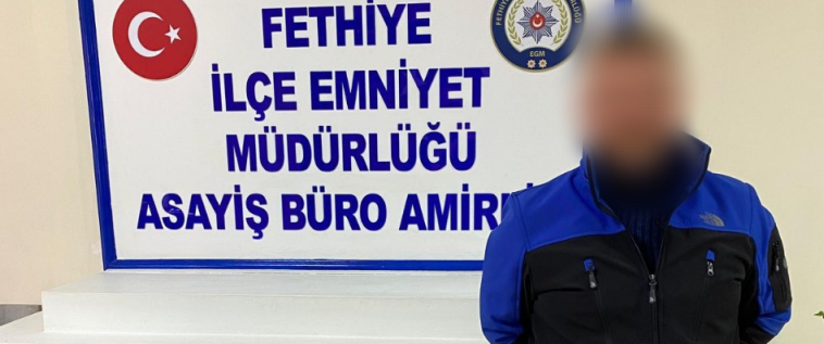 Fethiye’de 9 Yıl Hapis Cezasıyla Aranan Şahıs Yakalandı